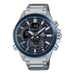 Montre casio - hommes - ecb - 30db - 1aef - argent acier inoxydable - 46mm - 10 bar Montre casio - hommes - ecb - 30db - 1aef - argent acier inoxydable - 46mm - 10 bar