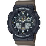 Montre casio - hommes - ga - 100tu - 1a3er - etanche 20 atm - bracelet en plastique marron Montre casio - hommes - ga - 100tu - 1a3er - etanche 20 atm - bracelet en plastique marron