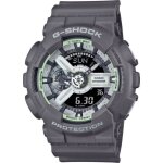 Montre casio - hommes - ga - 110hd - 8aer - gris plastique - 20 bar - quartz - double affichage