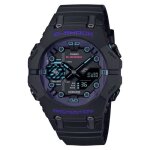 Montre casio - hommes - ga - b001cbr - 1aer - etanche 20 atm - bracelet en plastique noir
