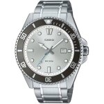 Montre - casio - mdv - 107d - 7avdf - acier inoxydable - tanche 200m - double affichage