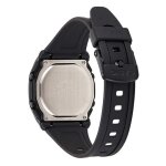 Montre casio - mixte - w - 201 - 1bveg - etanche 5 atm - bracelet en plastique noir