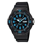 Montre - casio - mrw - 200h - 2bvdf - bleu - rsine - tanchit 10 atm