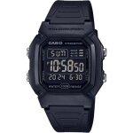 Montre - casio - retro vintage w - 800h - 1b - homme - quartz - noir - etanche 10 atm