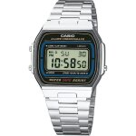 Montre casio vintage iconic mixte argent et noir
