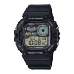Montre - casio - ws - 1700h - mixte - noir - quartz - digital