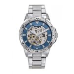 Montre - certus - automatique - homme - acier - bleu