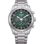 Montre - acier vert - citizen - ca4600 - 89x