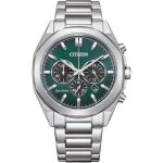 Montre - citizen - ca4590 - 81x - quartz - acier inoxydable - cadran vert