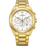 Montre - citizen - eco - drive ca4592 - 85a - quartz - homme - blanc - acier inoxydable - or Montre - citizen - eco - drive ca4592 - 85a - quartz - homme - blanc - acier inoxydable - or