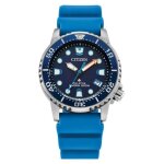 Montre citizen - femmes - eo2028 - 06l - silicone bleu - 36mm - 20 bar Montre citizen - femmes - eo2028 - 06l - silicone bleu - 36mm - 20 bar
