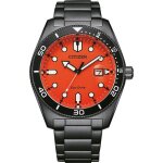 Montre hommes citizen aw1765 - 88x - noir acier inoxydable - 43mm - etanche 10 bar Montre hommes citizen aw1765 - 88x - noir acier inoxydable - 43mm - etanche 10 bar