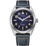 Montre citizen - hommes - bm8560 - 45l - cuir bleu - 42mm - etanche 10 bar Montre citizen - hommes - bm8560 - 45l - cuir bleu - 42mm - etanche 10 bar