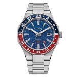 Montre hommes citizen nb6030 - 59l - argent acier inoxydable - 41mm - etanche 10 bar