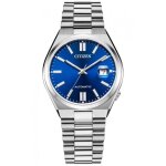 Montre hommes citizen - nj0150 - 81l - gris acier inoxydable - 5 atm - date et aiguilles lumineuses Montre hommes citizen - nj0150 - 81l - gris acier inoxydable - 5 atm - date et aiguilles lumineuses