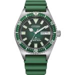 Montre citizen - hommes - ny0121 - 09xe - vert silicone - 41mm - 20 bar - 102g Montre citizen - hommes - ny0121 - 09xe - vert silicone - 41mm - 20 bar - 102g