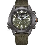 Montre - citizen - jv1005 - 02w - tissu vert - résistante à leau 20 bar - Énergie solaire Montre - citizen - jv1005 - 02w - tissu vert - résistante à leau 20 bar - Énergie solaire