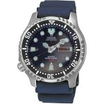 Montre - citizen - promaster marine - automatique - analogique - bracelet en caoutchouc bleu