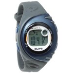 Montre clips - femmes - 539 - 1002 - 94 - noir caoutchouc - 5 atm