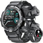 Montre connect�e 30 jours autonomie - �couteurs int�gr�s nfc �cran 1. 46 pour homme suivi sant�