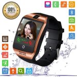 Montre connectée bluetooth avec écran tactile appareil photo emplacement pour carte sim pour appels messages ... Montre connectée bluetooth avec écran tactile appareil photo emplacement pour carte sim pour appels messages ...