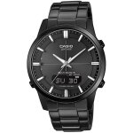 Montre connecte - casio - waveceptor - acier noir
