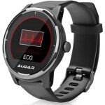 Montre connecte ecg homme femme waterproof - audar e1 - cardiofrquencemtre tensiomtre sport ronde ...