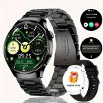Montre connect�e � �cran tactile hd 2025 (hommes et femmes) : appels sans fil cam�ra contr�le de la musique ...