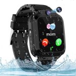 Montre connect�e enfant fille gar�on montre intelligente enfant avec montre gps enfant tracker r�veil ...