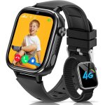 Montre connect�e enfant gps 4g montre intelligente avec carte sim / sos / mode classe / appels vid�o ...