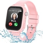 Montre connect�e enfant4g montre gps enfant avec wifi appel vid�o sos whatsapp mode classe podom�trer�veilip68 ...