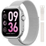 Montre connect�e femme avec 1000mah batterie autonomie 100 jour ultra - longue 1. 83 hd smartwatch appel ...