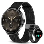 Montre connect�e femme avec appel bluetooth 1. 26 hdsant� au f�minin 100 + sports cardio / spo2 / sommeil ...