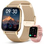 Montre connect�e femme avec appel bluetooth 185 smartwatch sport femme �tanche 24 modes sportifs 2 sangles ...