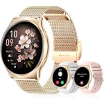 Montre connect�e femme avec appel bluetooth 143 amoled smartwatch avec fonction f�minine / 130 + modes ...