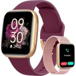 Montre connect�e femme �cran amoled 185 smartwatch for women pour samsung iphone android womens watch ...