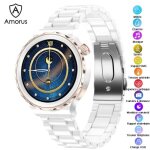 Montre connecte femme fitness moniteur de frquence cardiaque sms rappel menstruel appel bluetooth fonction ...