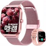 Montre connect�e femme homme appel bluetooth avec 100 + sport 185 smartwatch fr�quence cardiaque pression ...