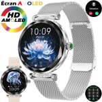 Montre connectée femme xtraditech alliage diamanté bordure losange relief Écran amoled rond 119 mignon ... Montre connectée femme xtraditech alliage diamanté bordure losange relief Écran amoled rond 119 mignon ...