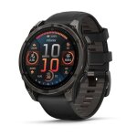 Montre connect�e - garmin - fenix 8 - 47 mm - amoled - saphir - autonomie 18 jours