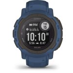 Montre connect�e - garmin - instinct 2 solar - tidal blue