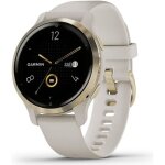 Montre connectée garmin venu 2s - light gold - bracelet beige Montre connectée garmin venu 2s - light gold - bracelet beige