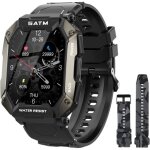 Montre connecte homme - a137 - noir - tensiomtre cardiofrquencemtre podomtre - tanche 5atm