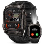 Montre connect�e homme smartwatch sport kospet m4c gpslampe torche led et talkie - walkiecorps enti�rement ...