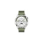 Montre connecte huawei watch gt4 46mm green woven strap