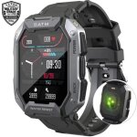 Montre connecte militaire homme 1. 72 hd montre intelligente tactique robuste 5atm tanche smartwatch ...