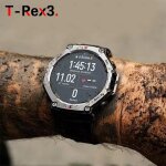 Montre connect�e militaire homme 2025 appels bluetooth gps boussole altim�tre barom�trique �tanche 10atm ...