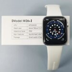 Montre connectée smartwatch model w26 + mtk2502d dimension 44 x 38 x 10. 7 mm bracelet silicone blanc ... Montre connectée smartwatch model w26 + mtk2502d dimension 44 x 38 x 10. 7 mm bracelet silicone blanc ...