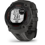 Montre connect�e sport - garmin - instinct e - 45 mm - noir / gris charbon