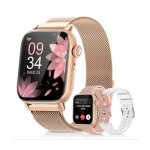 Montre connect�e - tiducel - bracelet or - suivi sant� - ip68 - notifications bluetooth